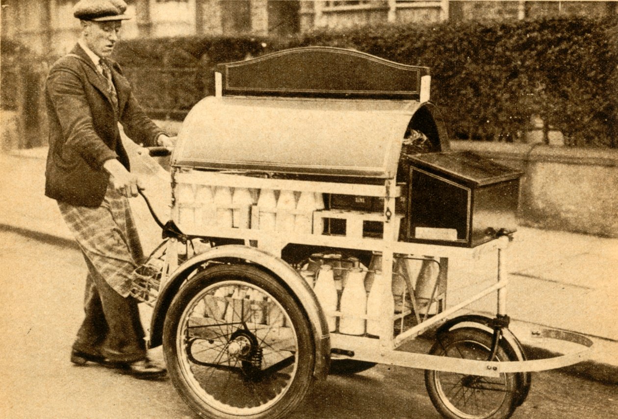 Carrito de leche, 1933 de Unbekannt