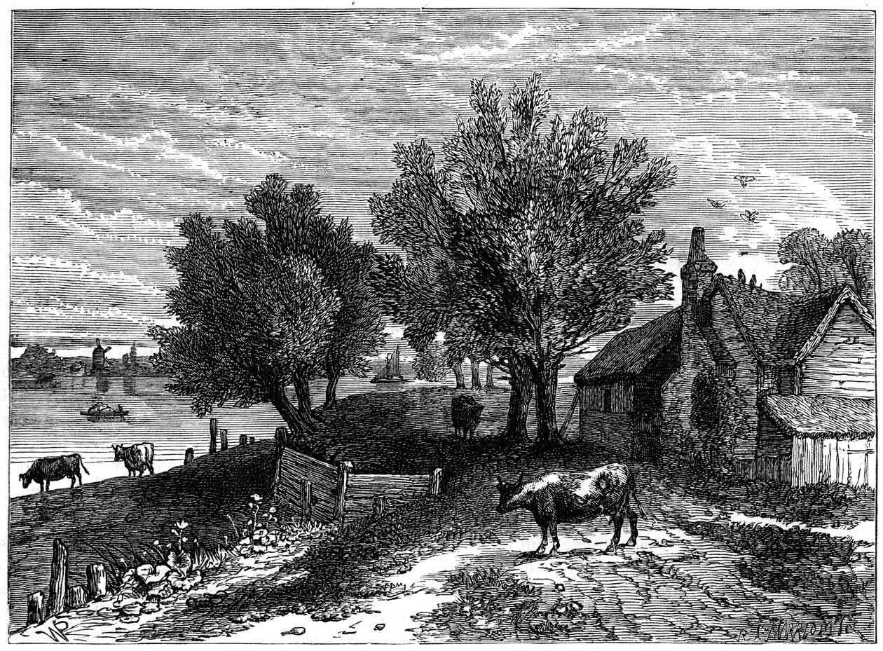Millbank, Londres, c. 1800 1891 de Unbekannt