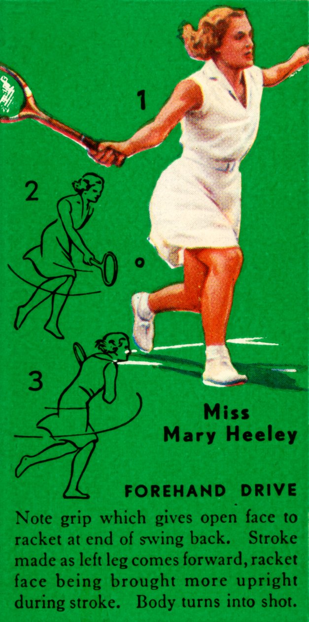 Miss Mary Heeley - Drive de derecha, c. 1935 de Unbekannt
