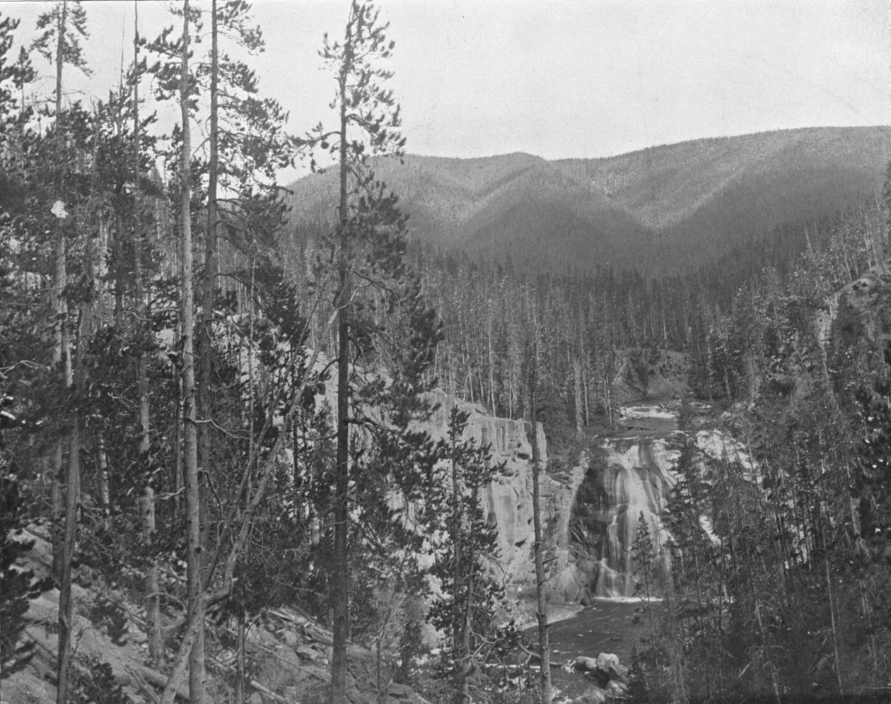 Río Misuri, debajo de Great Falls, Montana, EE.UU., c1900 de Unbekannt