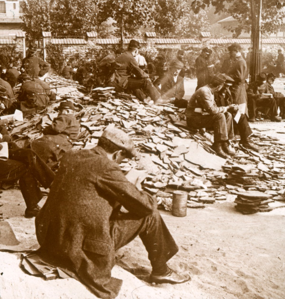 Movilización, cuarteles de París, c1914 de Unbekannt