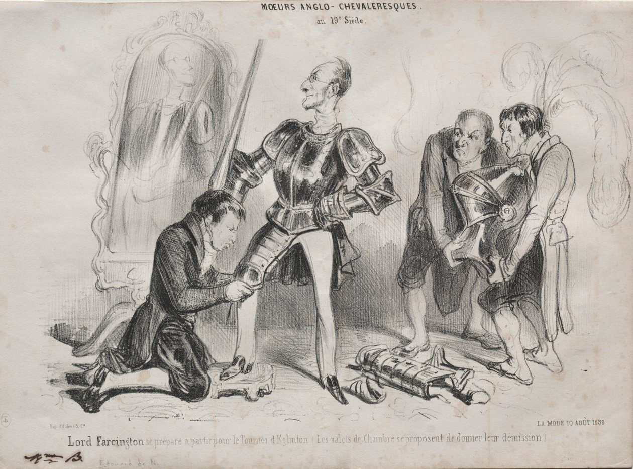 Costumbres anglo-caballerescas, 1839 de Unbekannt