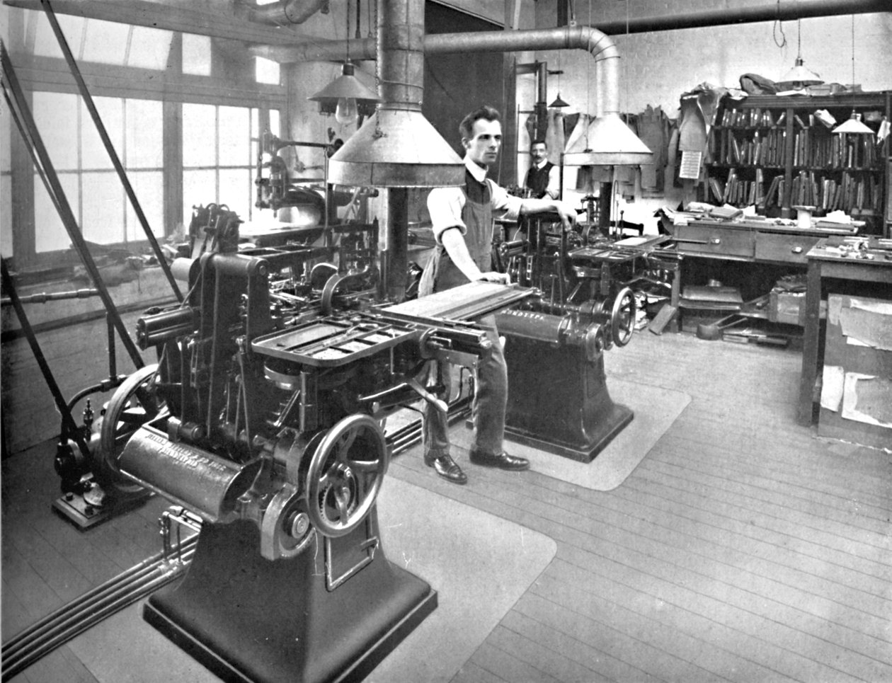 Fundidores de monotipo y departamento de estereotipo, 1919 de Unbekannt