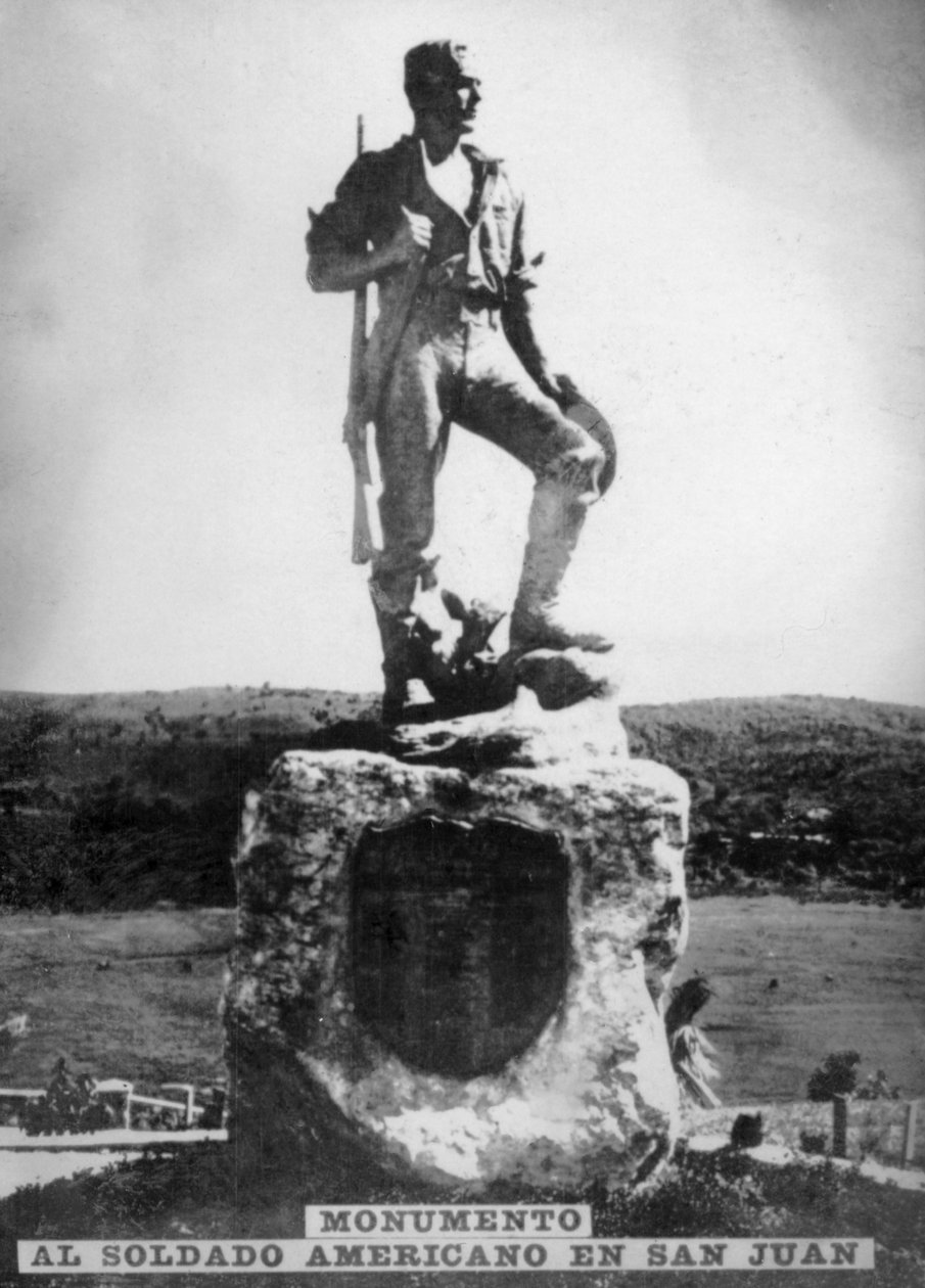 Monumento al Soldado Americano en la Colina de San Juan de Unbekannt