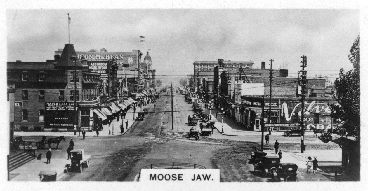 Moose Jaw, Saskatchewan, Canadá, década de 1920 de Unbekannt