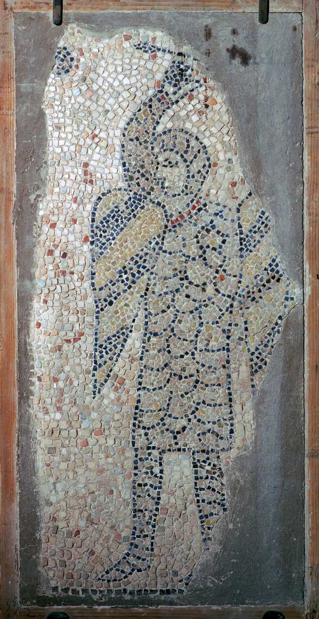Mosaico de un cruzado de la cuarta cruzada, siglo XIII de Unbekannt
