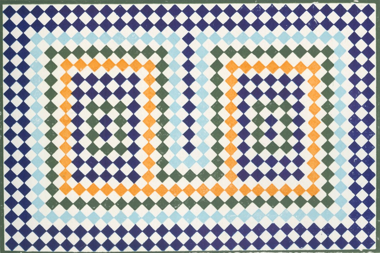 Mosaicos en los Baños, 1907 de Unbekannt
