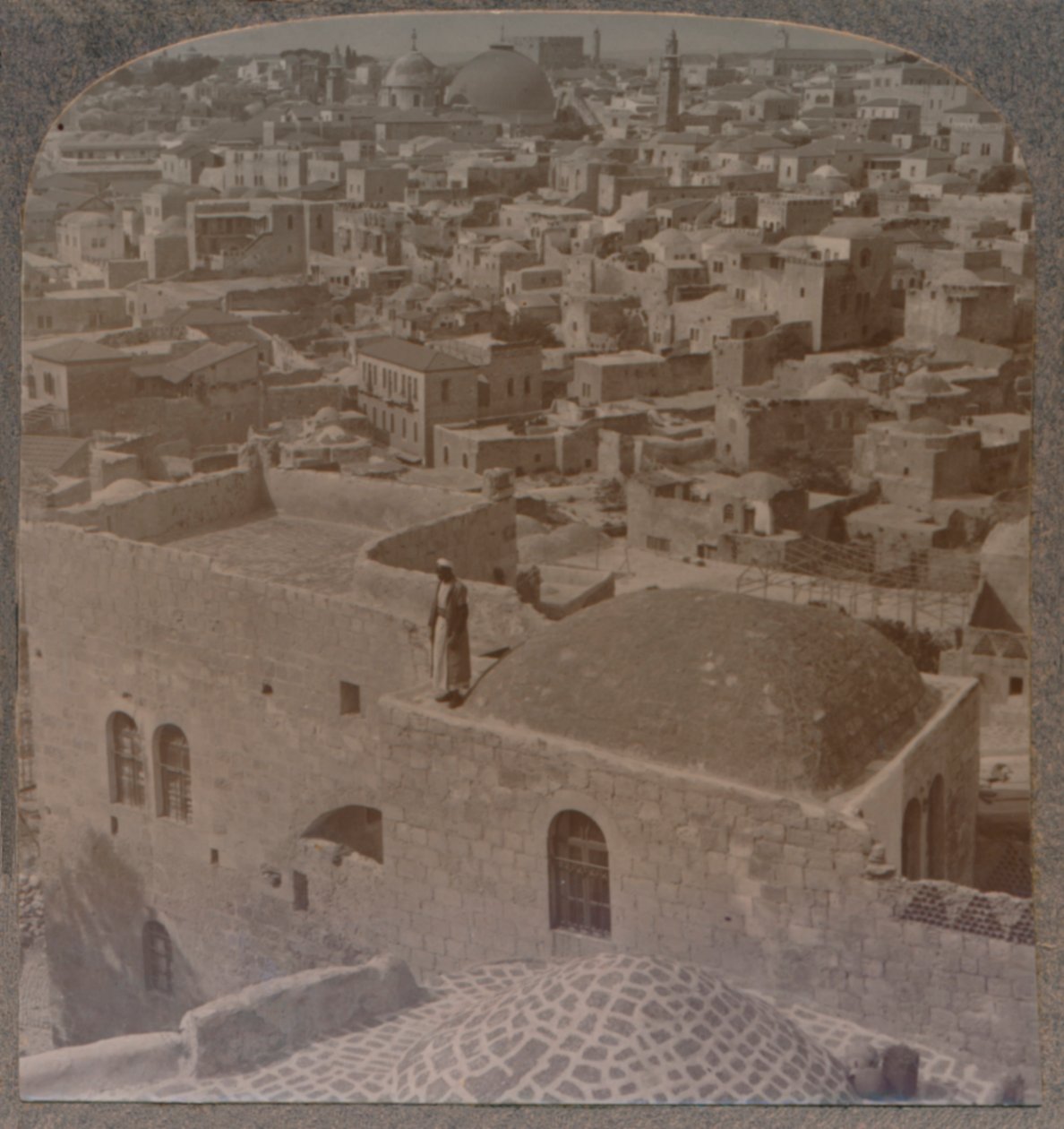 Barrio musulmán de Jerusalén, de la Escuela Inglesa, c. 1900 de Unbekannt