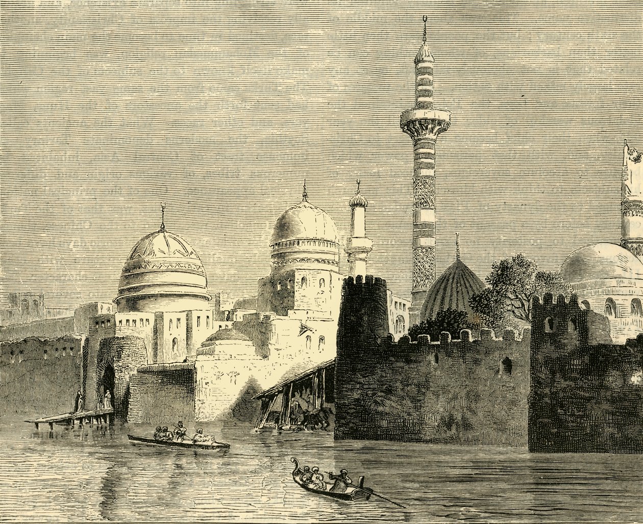 Mosul, ciudad principal de Al-Jezireh Mesopotamia, 1890 de Unbekannt