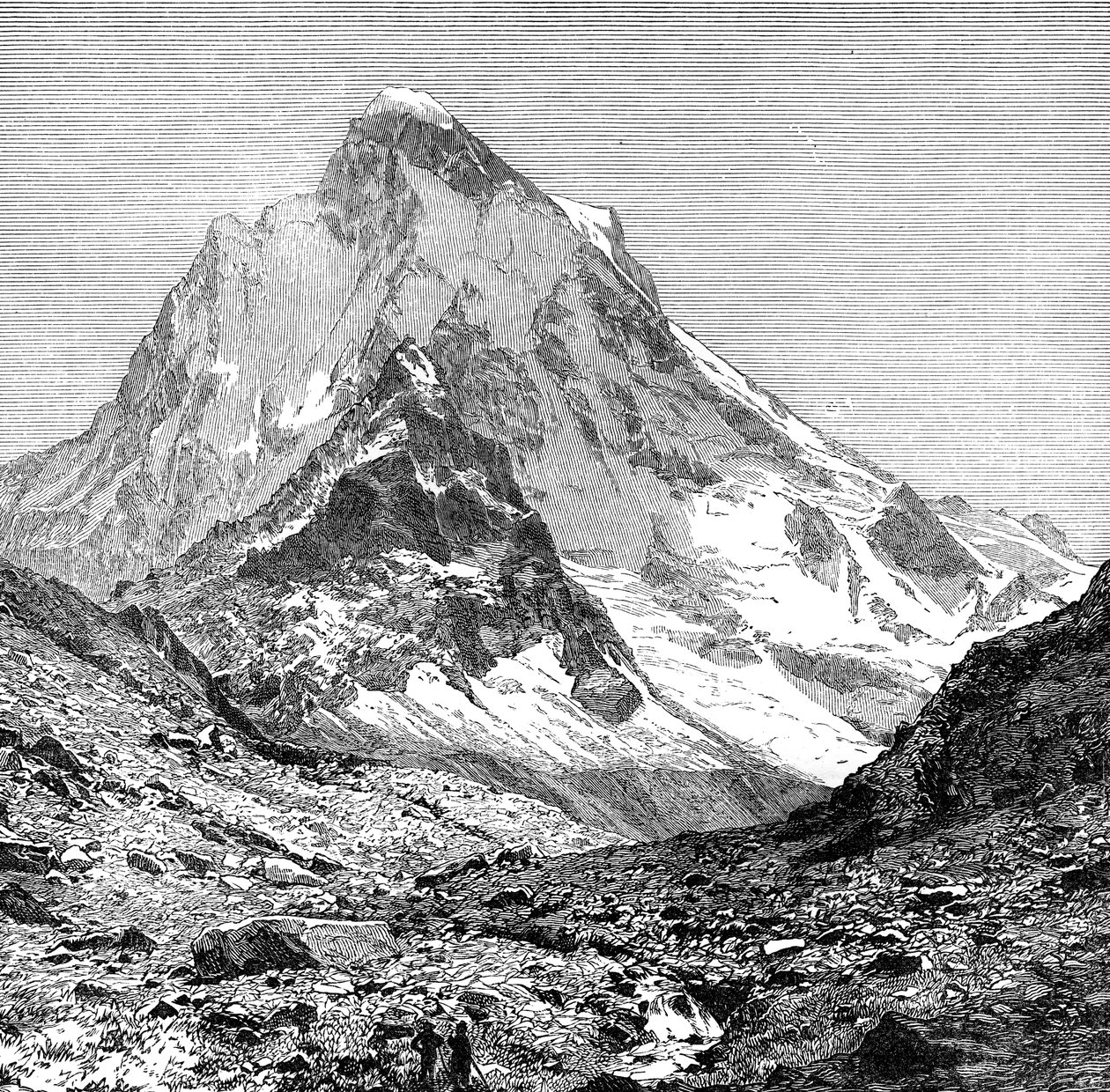 Monte Moira, India, 1895 de Unbekannt