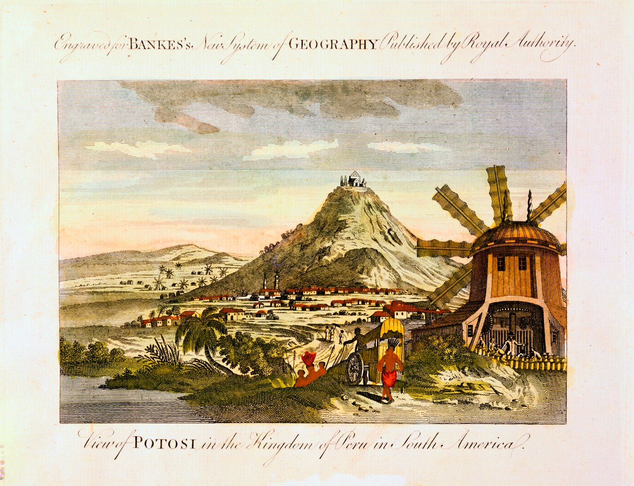 Monte Potosí, Bolivia, c. 1788 de Unbekannt
