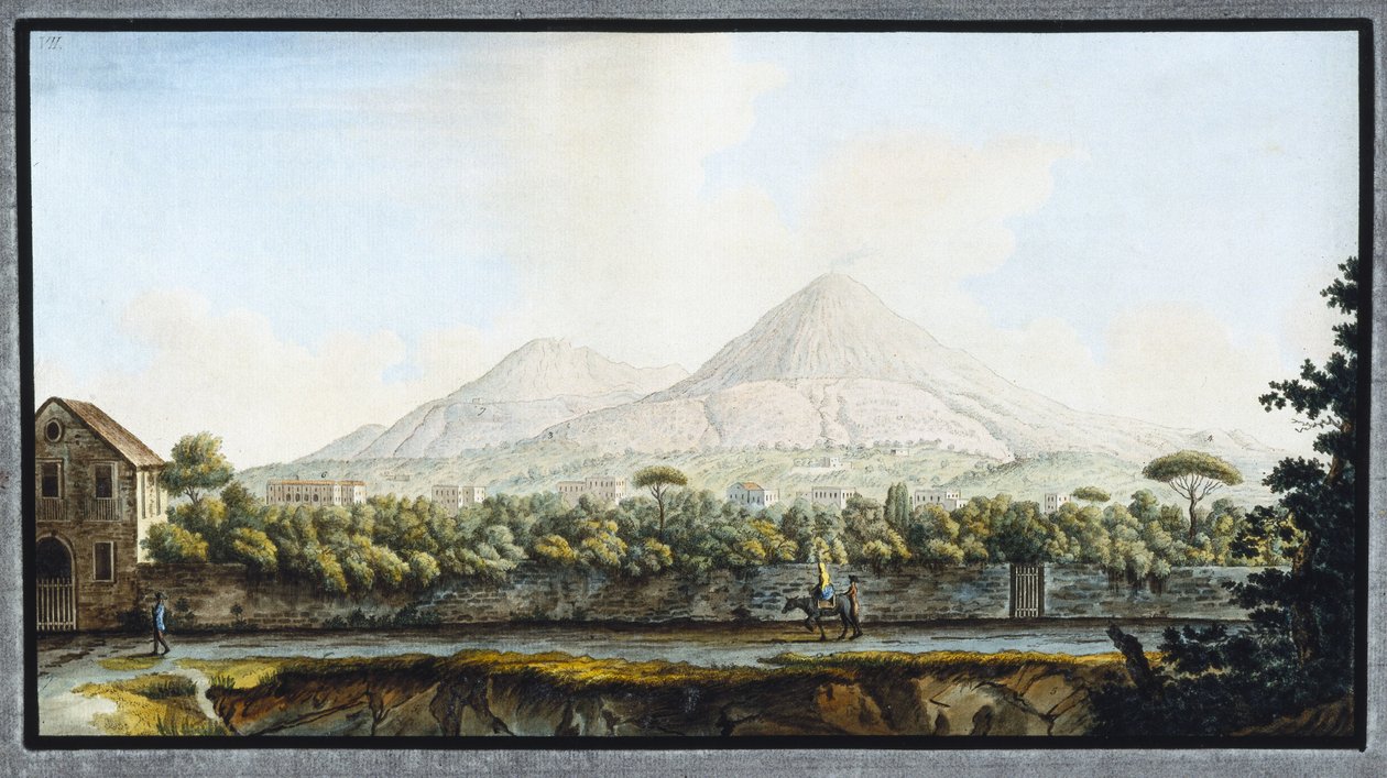 Monte Vesubio, Reino de Nápoles, c. 1767 de Unbekannt