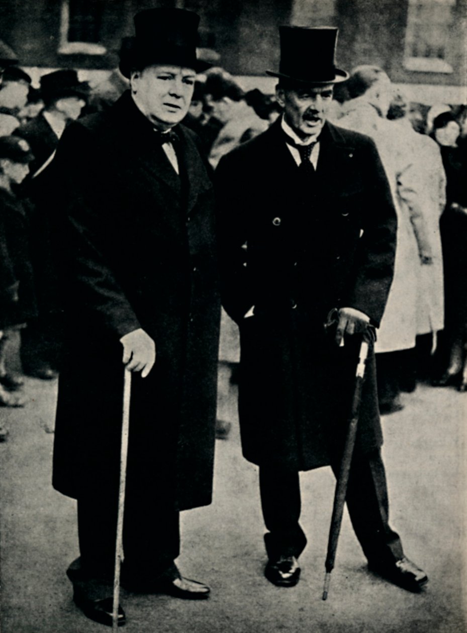 Sr. Chamberlain y Sr. Churchill, 23 de febrero de 1940, 1945 de Unbekannt