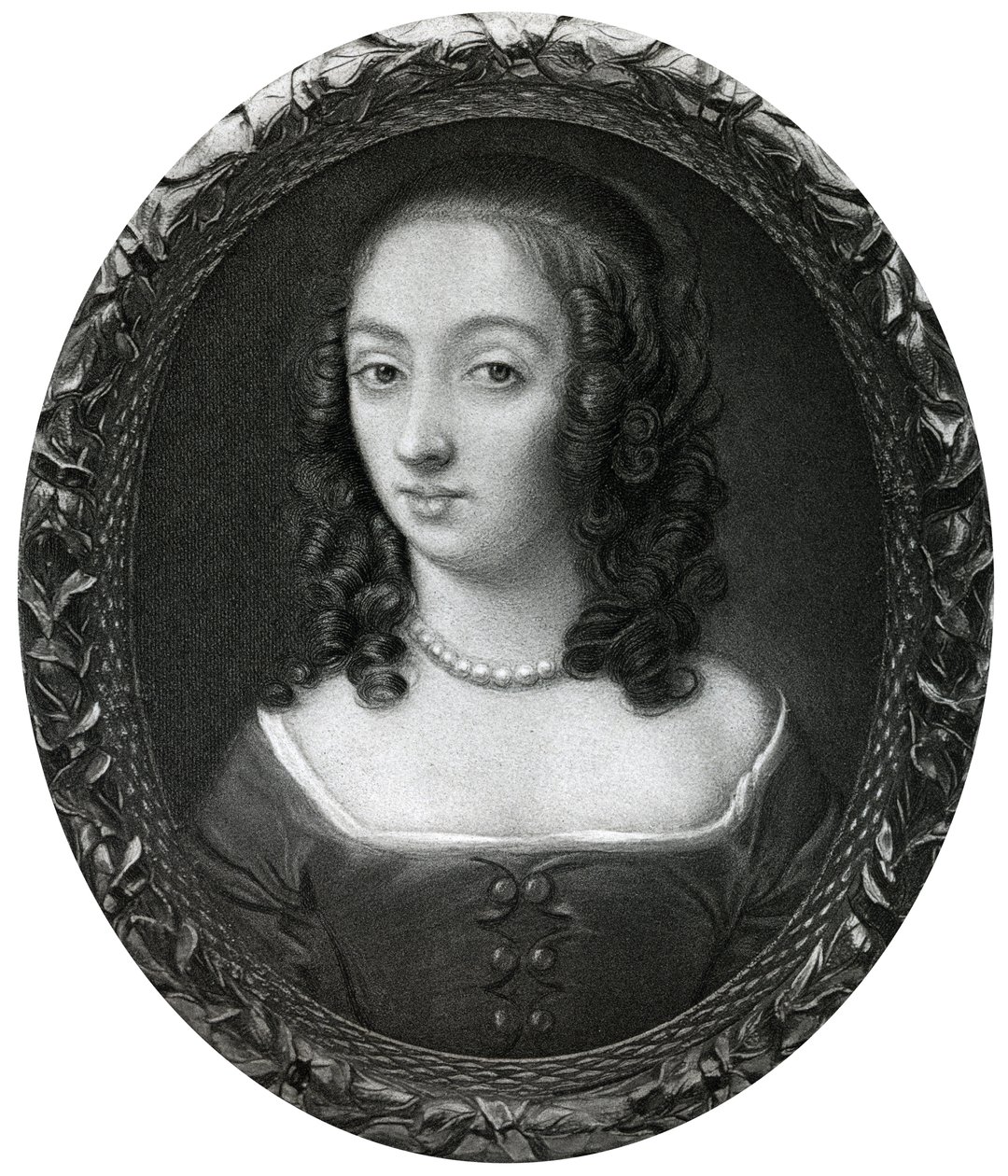 Sra. Claypole Elizabeth Cromwell, segunda hija de Oliver Cromwell, siglo XVII, 1899 de Unbekannt