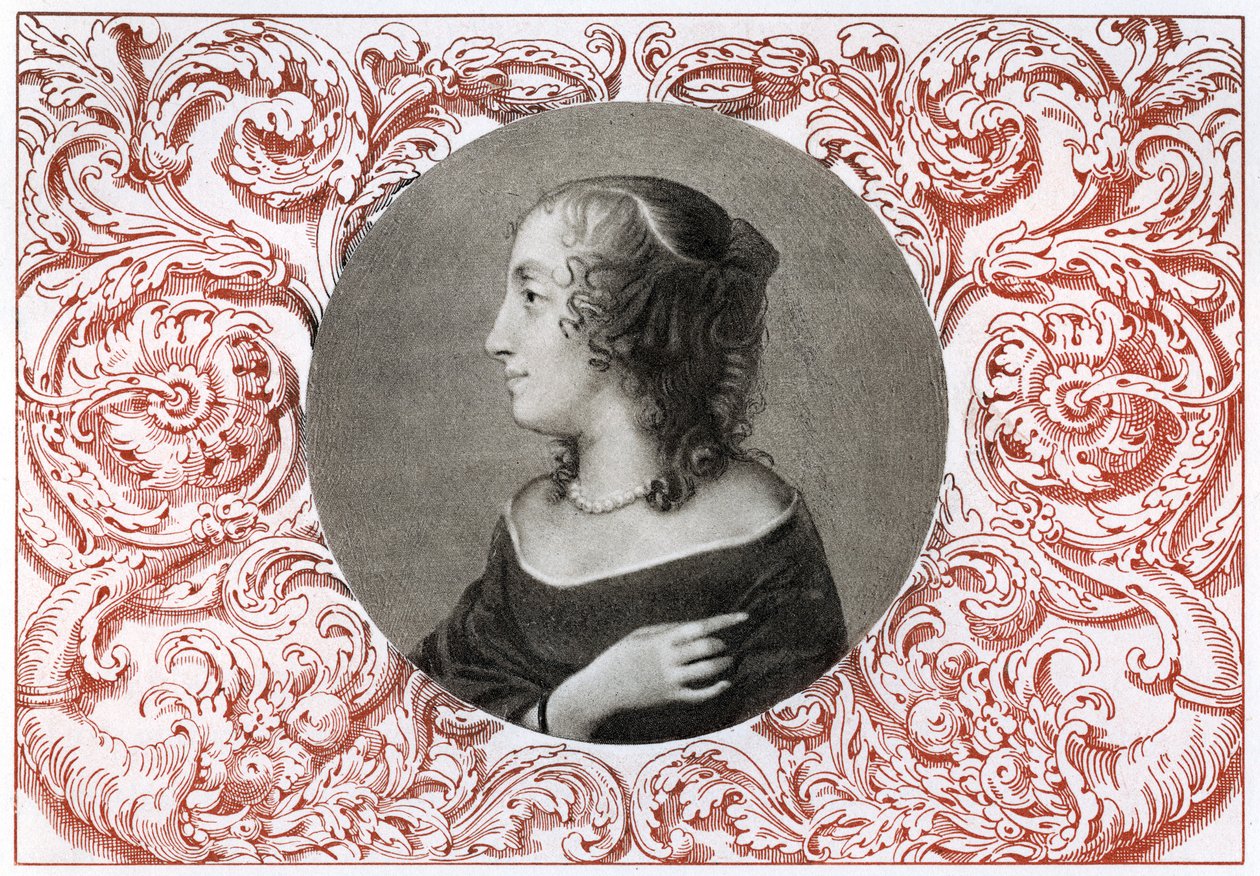 Sra. Claypole Elizabeth Cromwell, segunda hija de Oliver Cromwell, siglo XVII, 1899 de Unbekannt