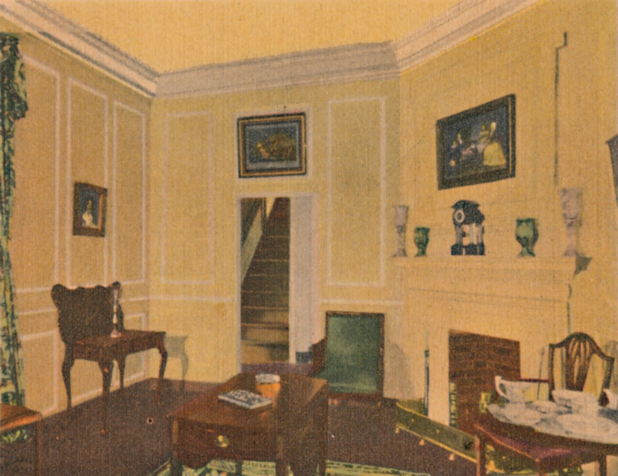 Sala de estar de la Sra. Washington, 1946 de Unbekannt