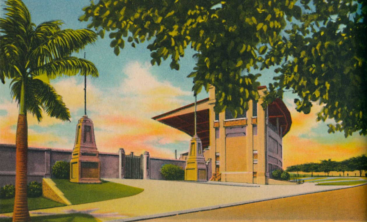 Estadio Municipal, Barranquilla, c. 1940s de Unbekannt