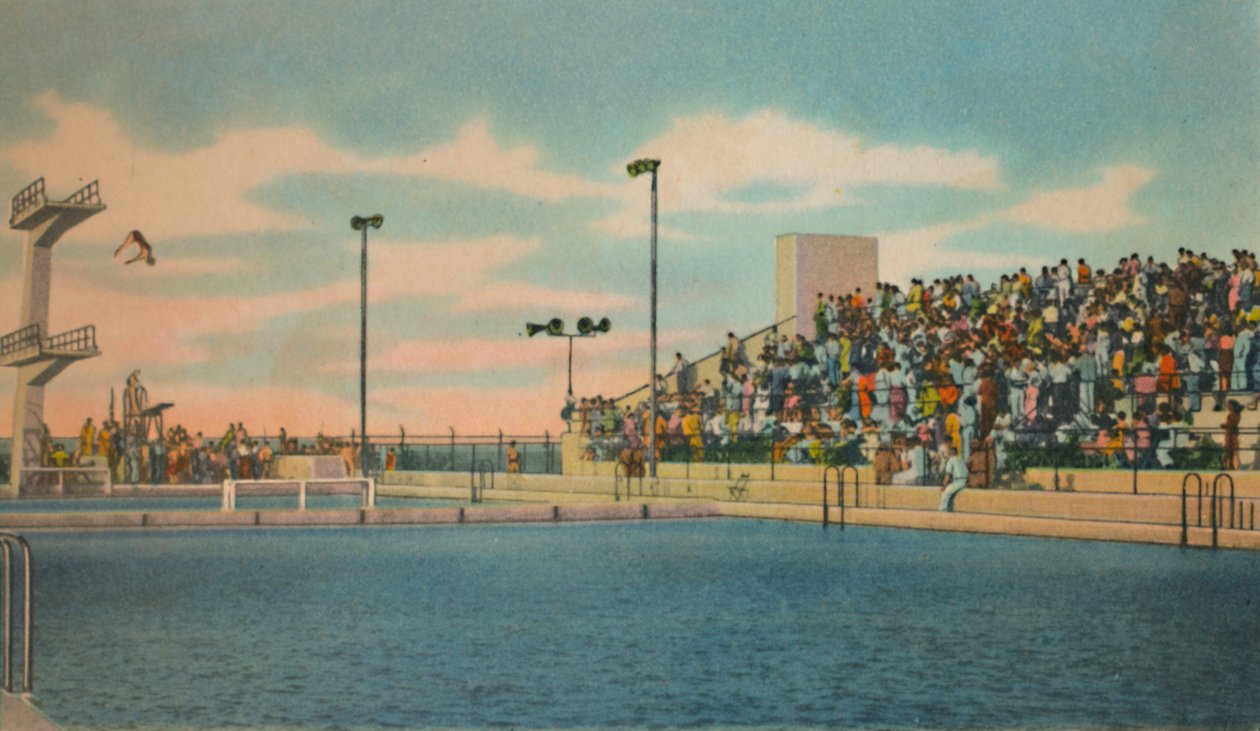 Piscina Municipal, Barranquilla, c. 1940s de Unbekannt