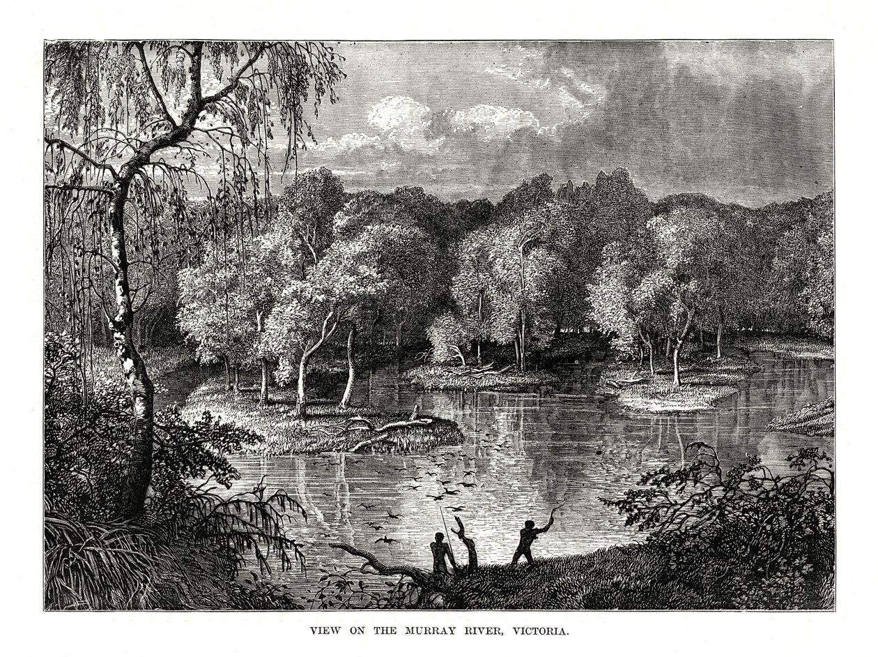 Río Murray, Victoria, Australia de Unbekannt