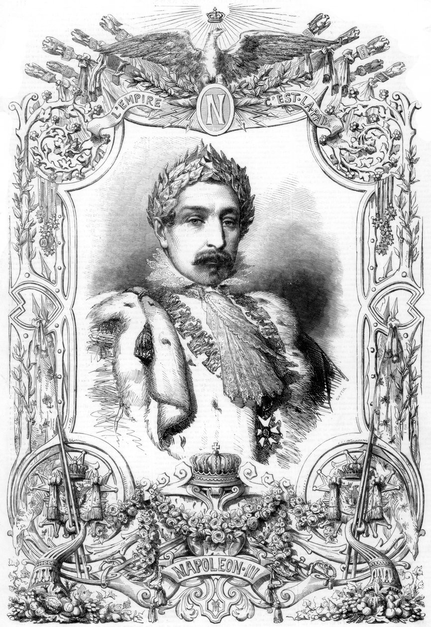 Napoleón III, Emperador de Francia, 1853 de Unbekannt
