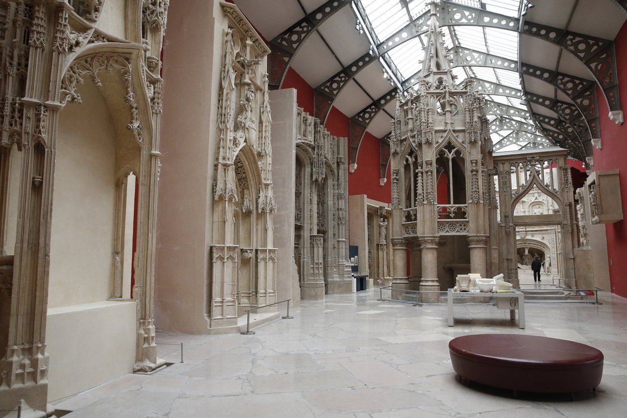 Museo Nacional de Monumentos Franceses. Espacio de exposición, París, Francia de Unbekannt