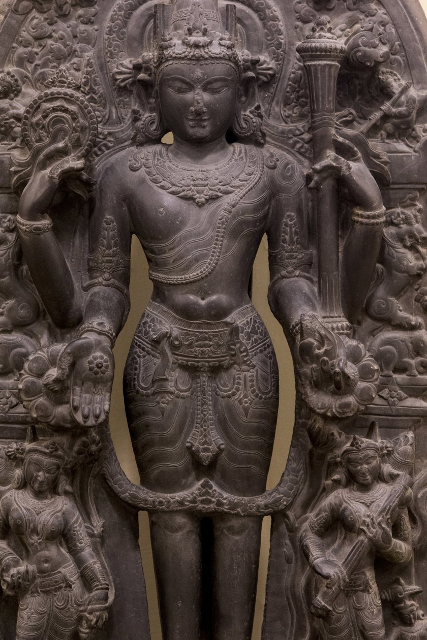 Museo Nacional de India, Delhi. Vishnu. Pala de Unbekannt