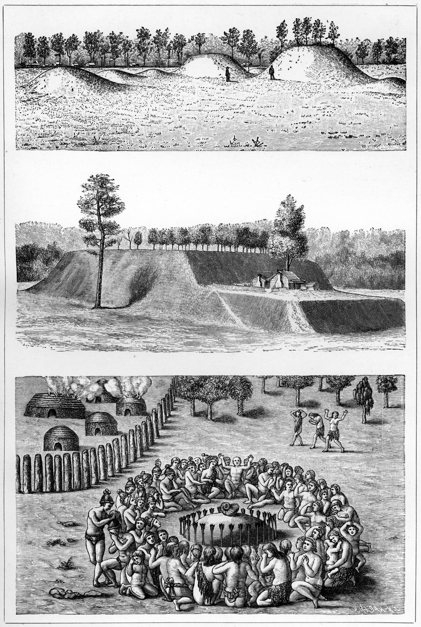 Sitios arqueológicos nativos americanos, EE.UU., 1901 de Unbekannt