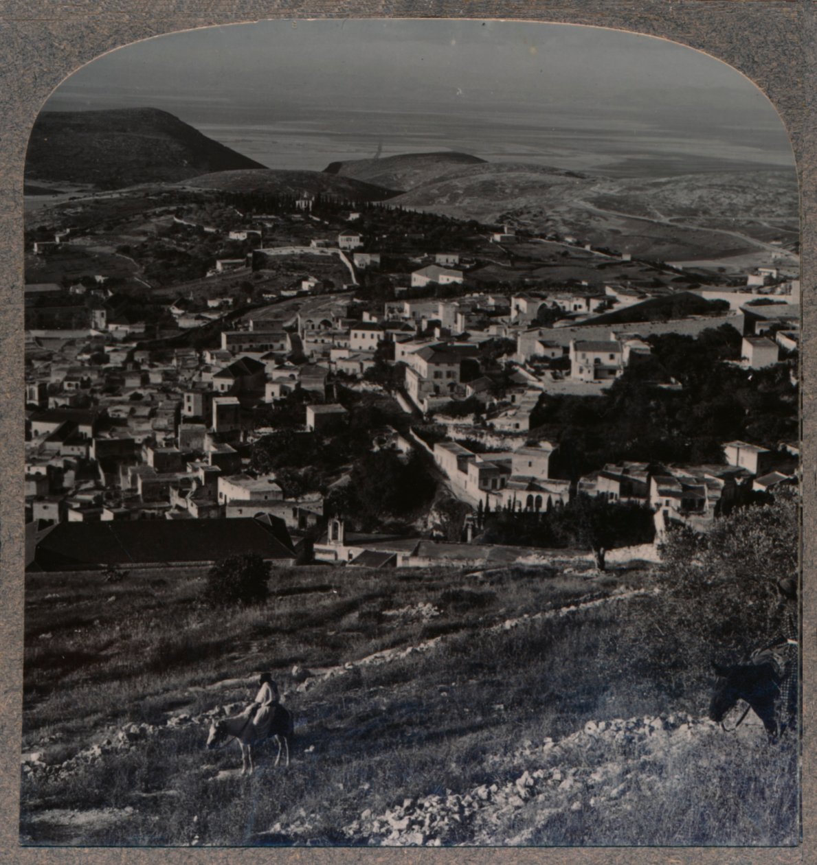 Nazaret y el Monte de la Precipitación, c1900 de Unbekannt