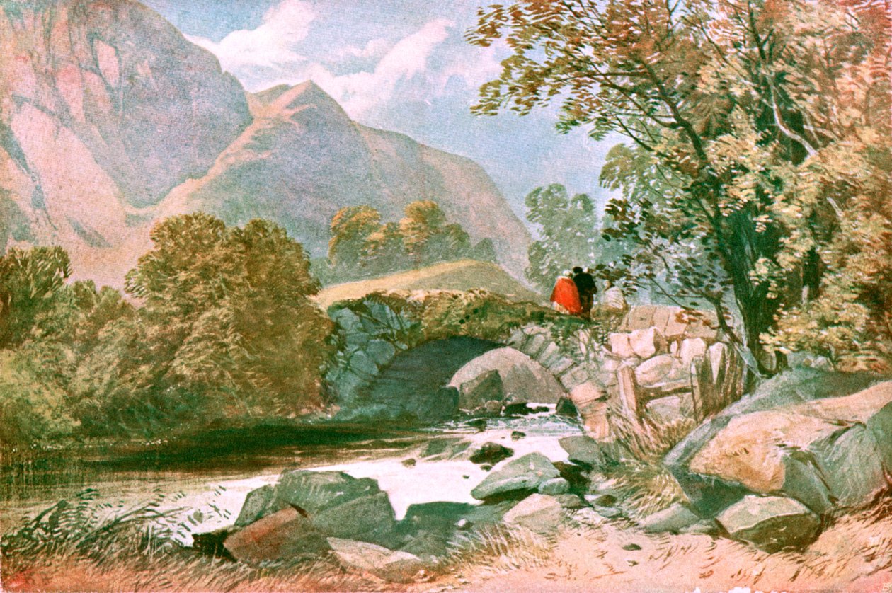 Cerca de Bettws-y-Coed, Norte de Gales, c1900 de Unbekannt