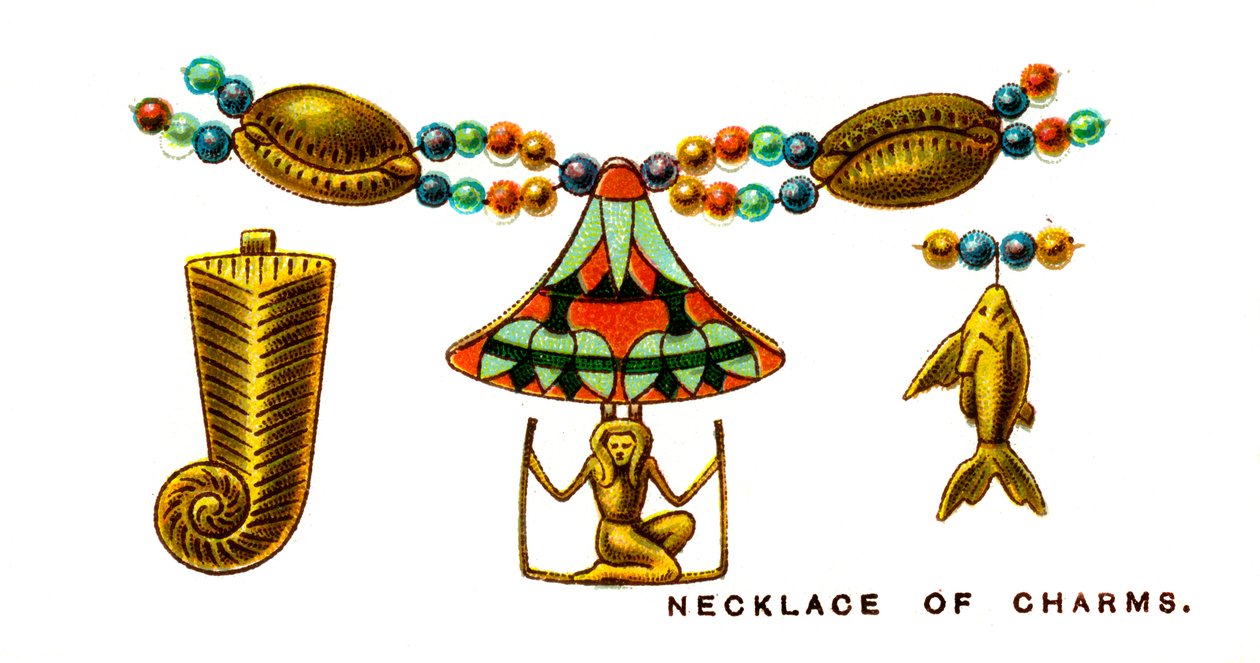 Collar de amuletos, 1923 de Unbekannt