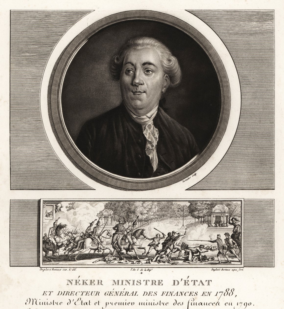 Jacques Necker, ministro de estado y director general de finanzas de Unbekannt