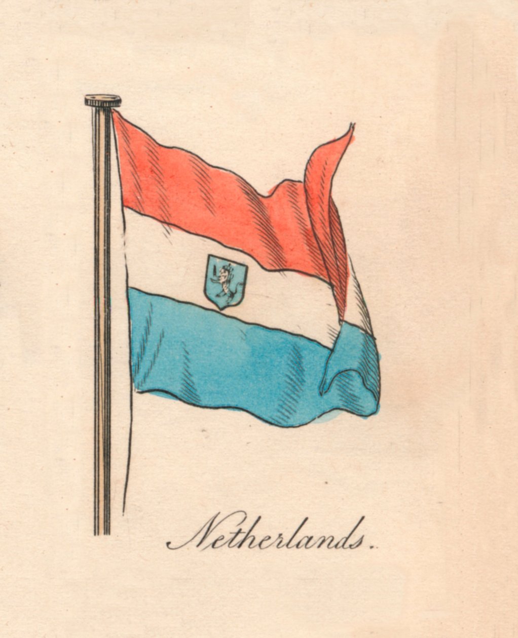 Países Bajos, 1838 de Unbekannt