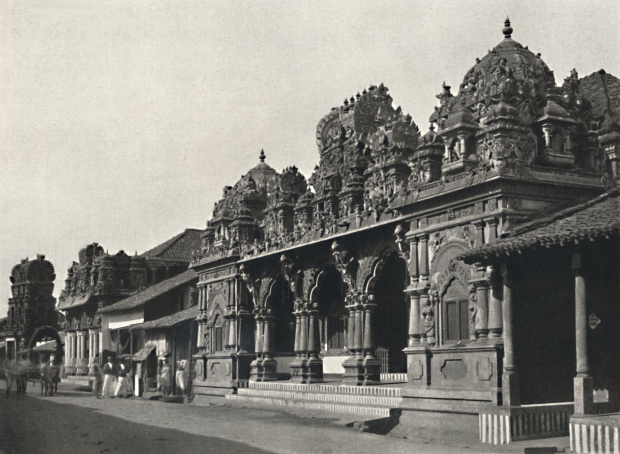 Neuer Hindutempel Pithat, Colombo, 1926 de Unbekannt