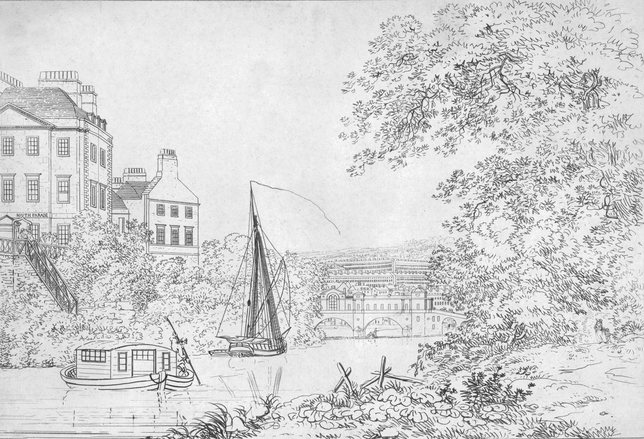 Puente Nuevo, Bath, 1788 de Unbekannt
