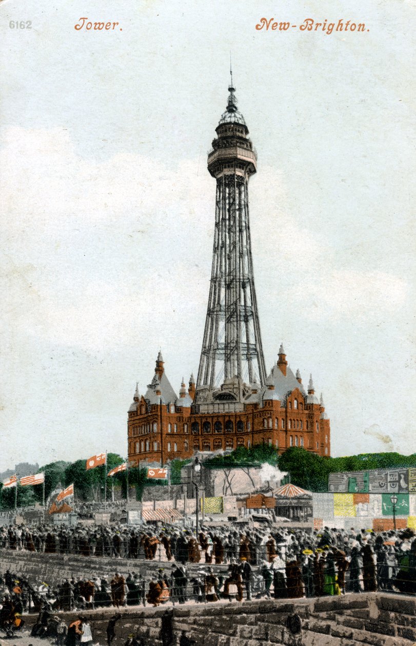 Torre de New Brighton, Wallasey, Cheshire, c1898-c1921 de Unbekannt