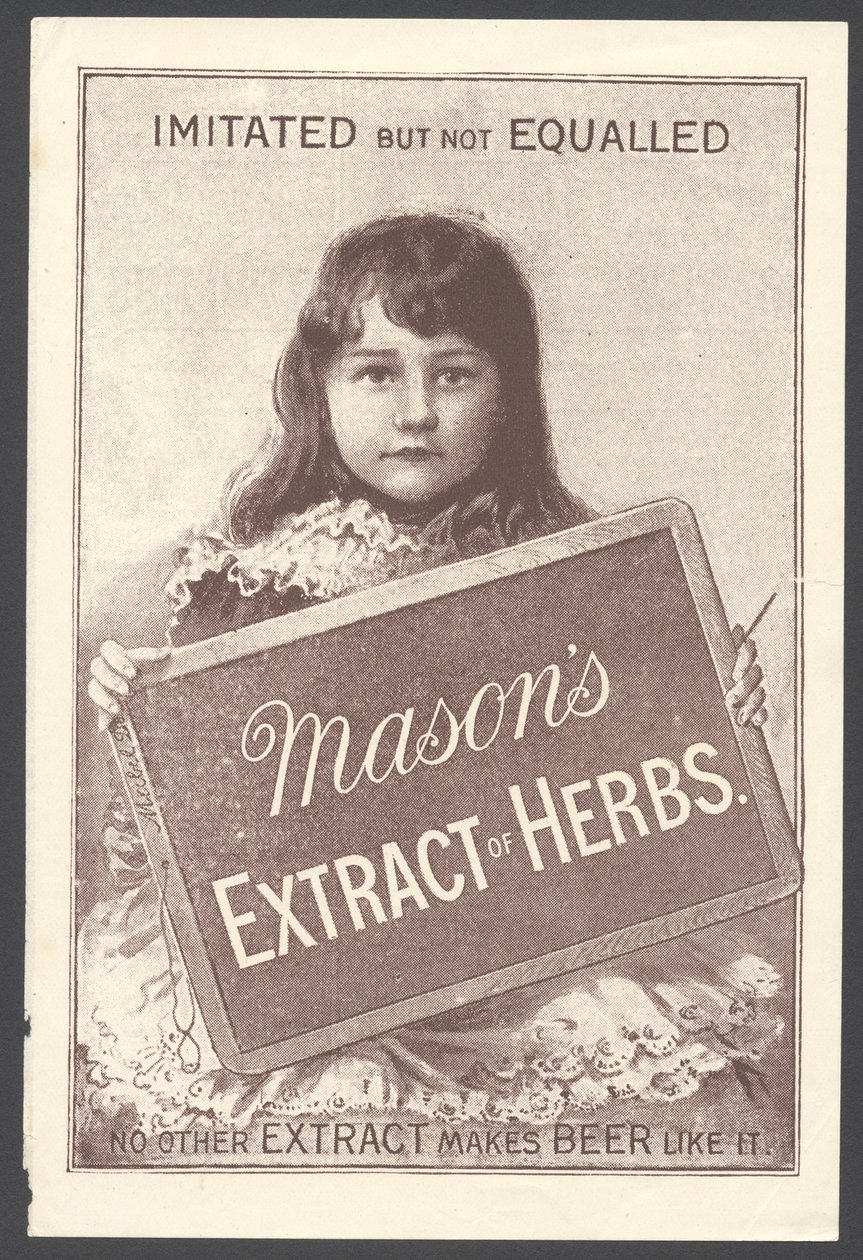 Extracto de hierbas de Newball & Mason, 1890s de Unbekannt