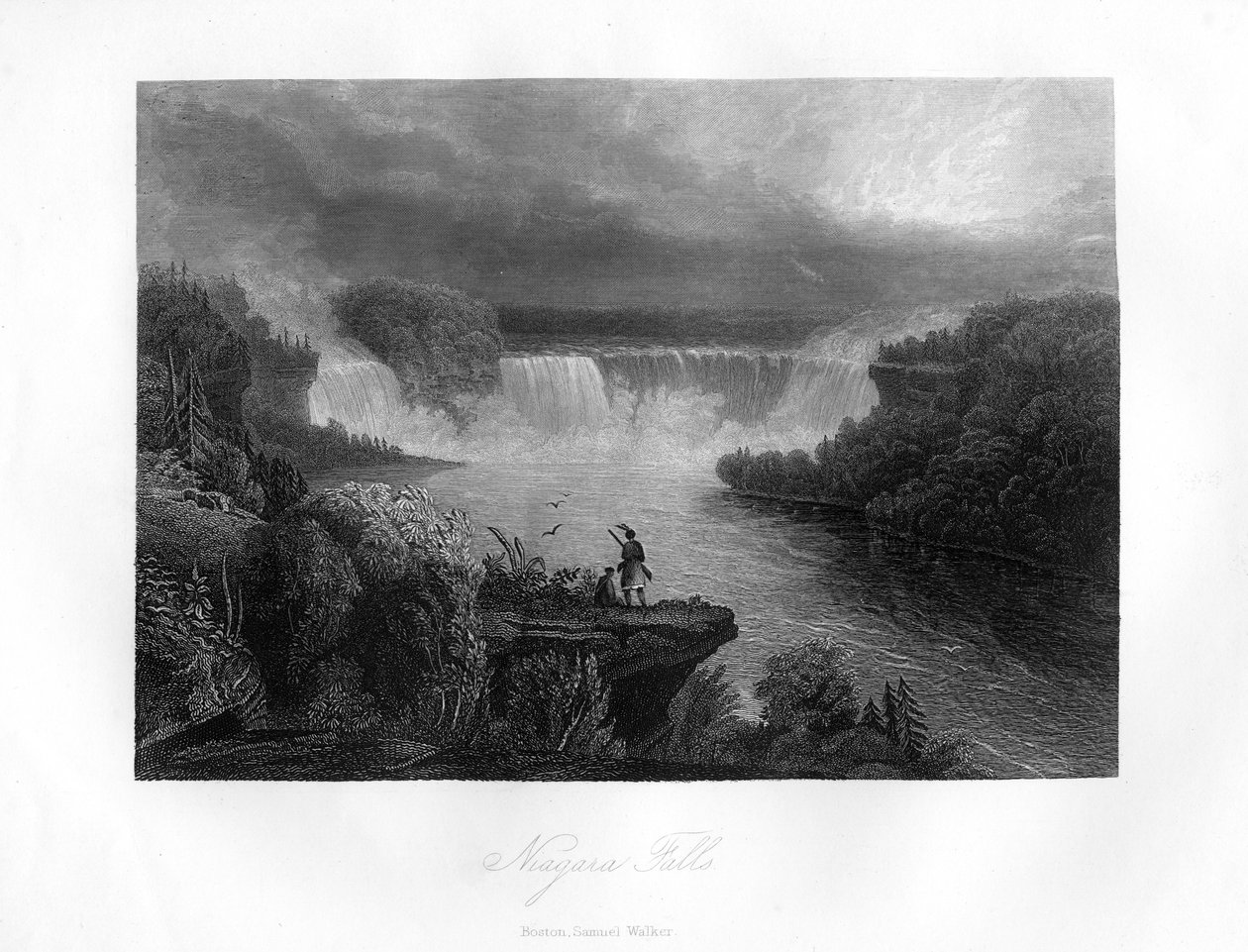 Cataratas del Niágara, 1855 de Unbekannt