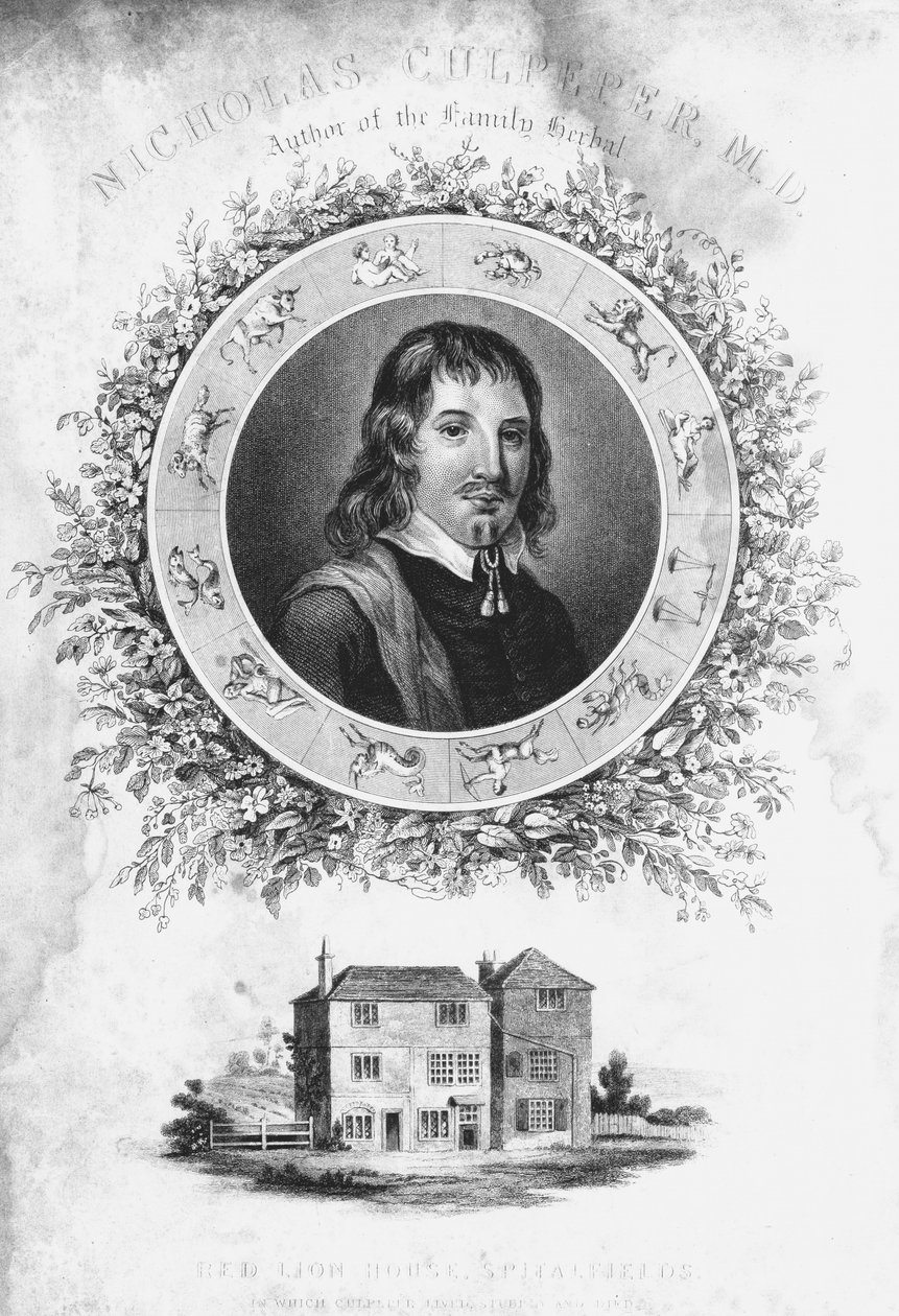 Nicholas Culpepper, c1650 siglo XIX de Unbekannt