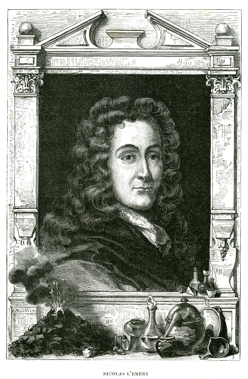 Nicolas Lemery, químico francés, 1870 de Unbekannt