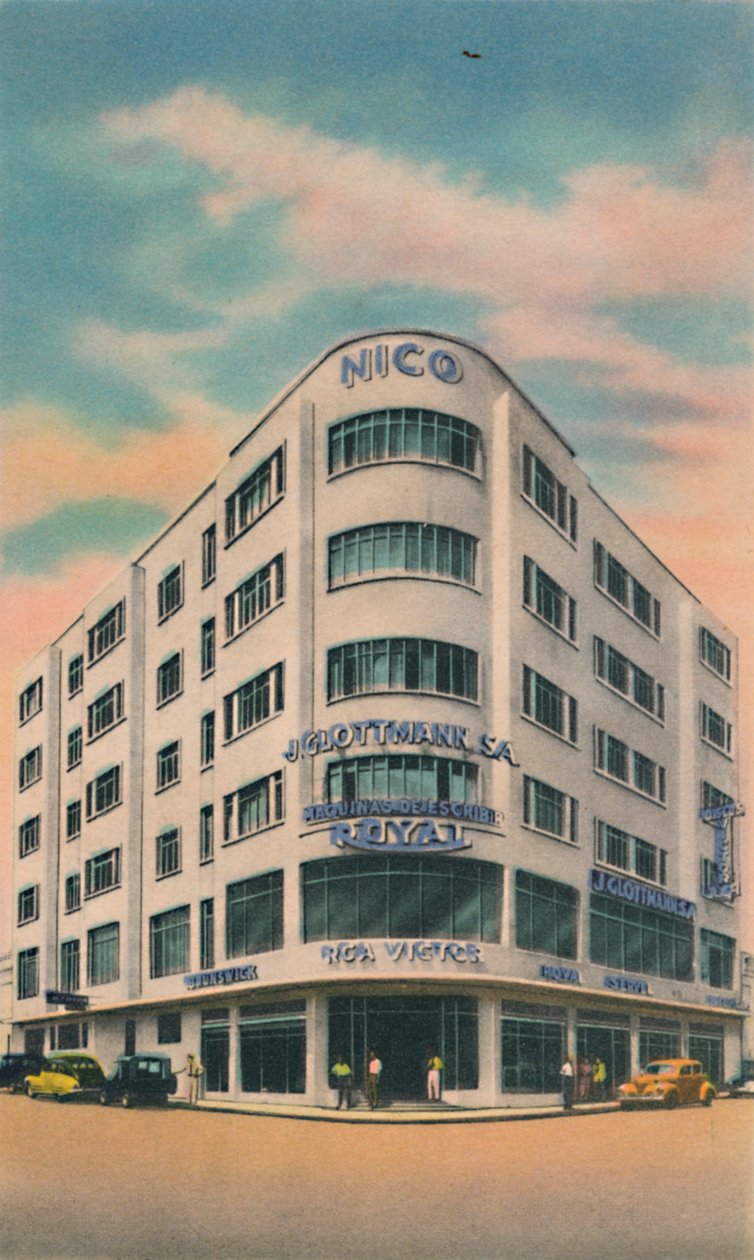 Edificio Nico, Propietarios: P. & M. Matera, Barranquilla, c1940s de Unbekannt