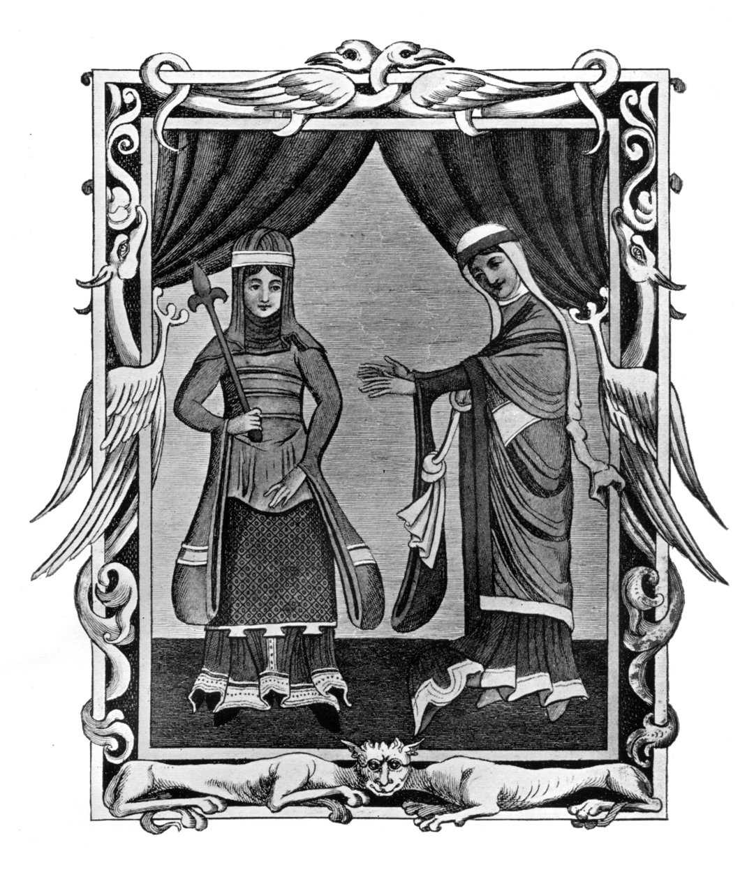 Traje normando, principios del siglo XII, 1910 de Unbekannt