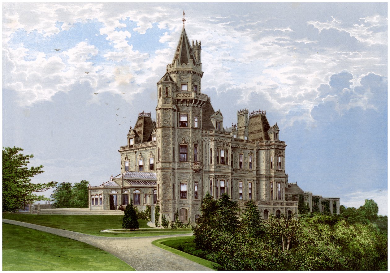 Normanhurst, Sussex, hogar de la familia Brassey, c1880 de Unbekannt