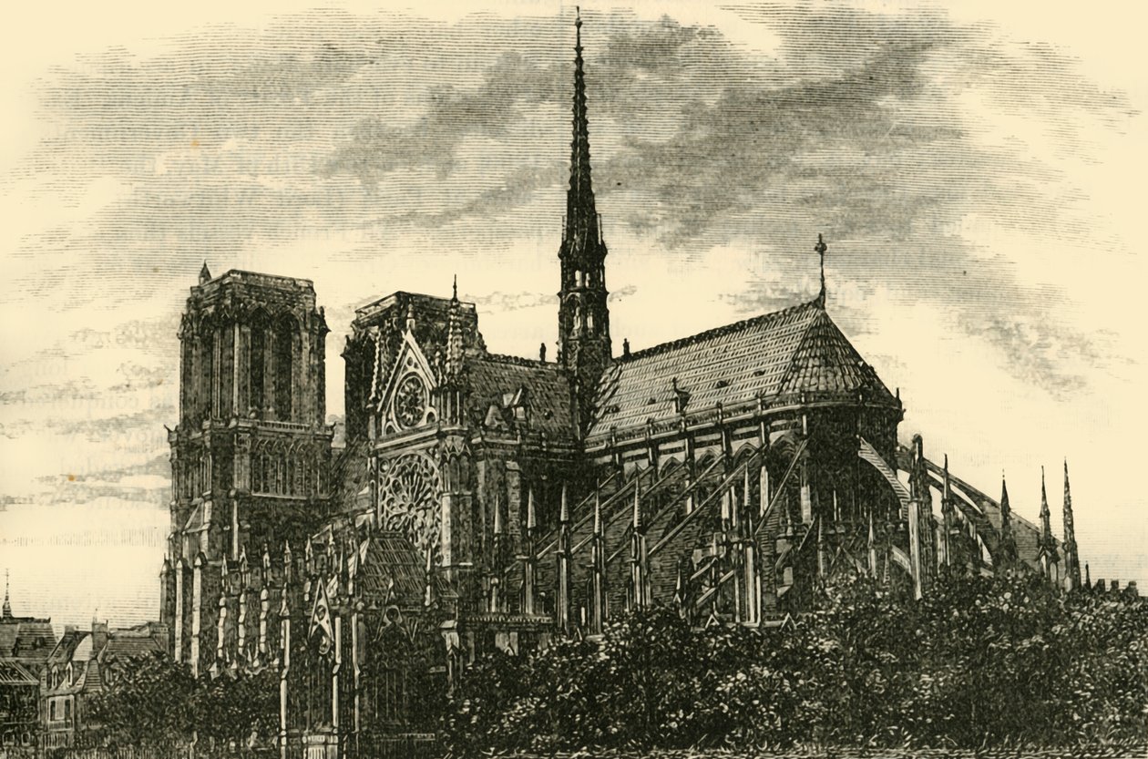 Notre Dame, 1890 de Unbekannt