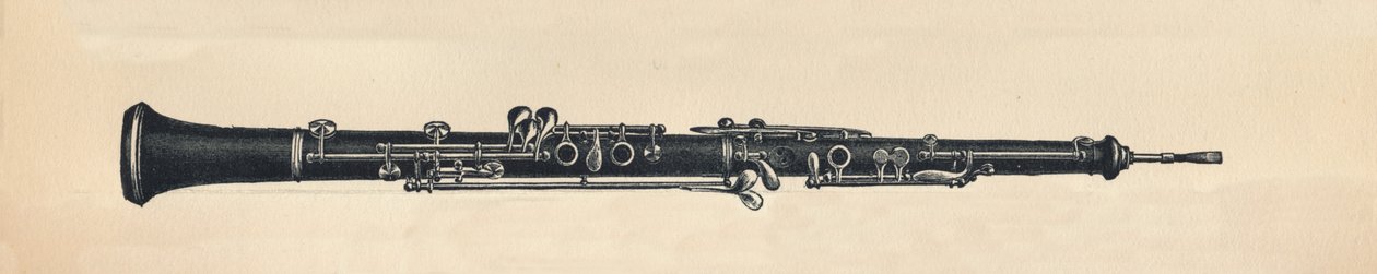 Oboe, 1895 de Unbekannt