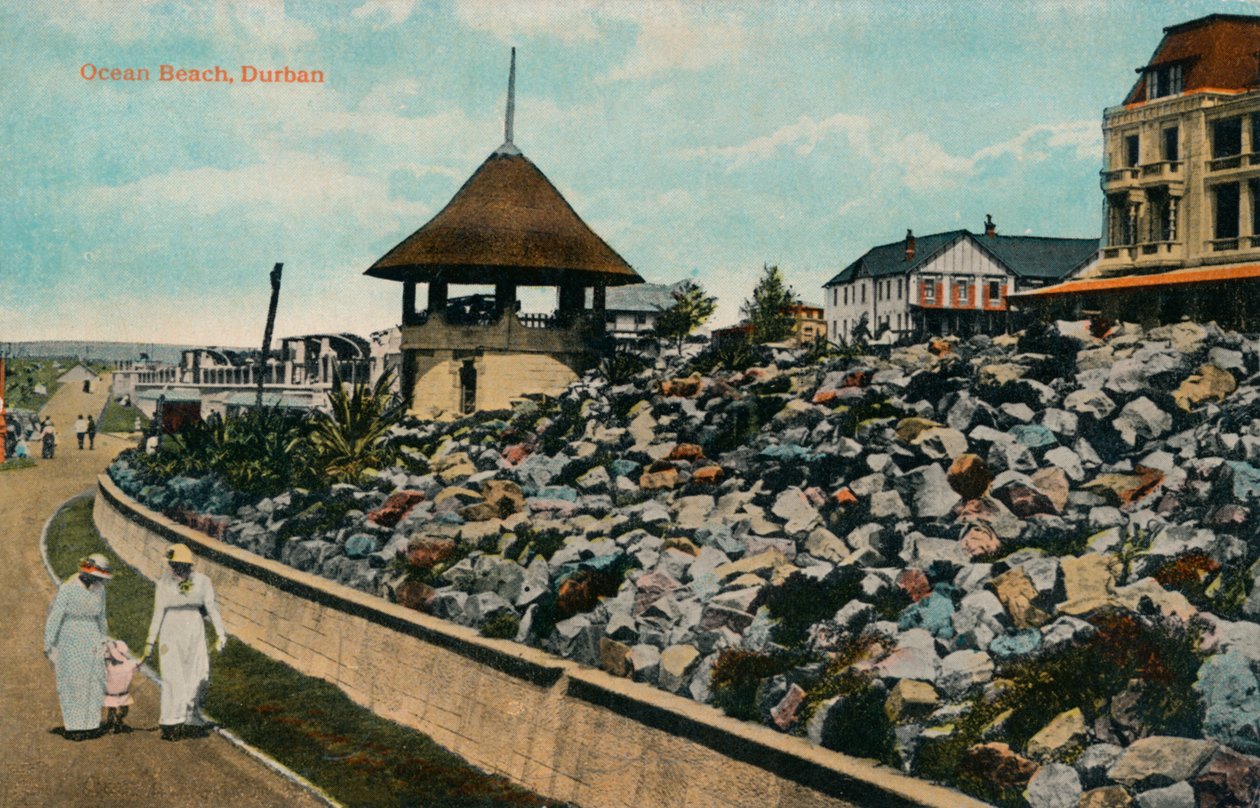 Playa del Océano, Durban, c1914 de Unbekannt