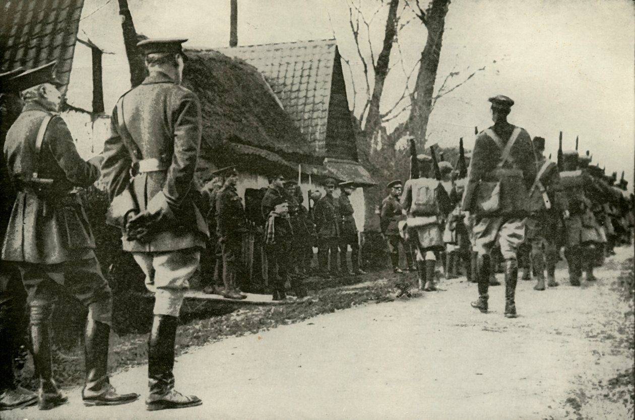Hacia las trincheras, 1919 de Unbekannt