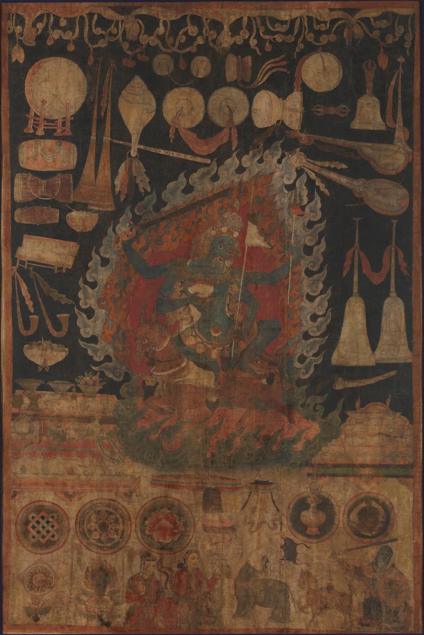 Ofrendas a la Diosa Palden Lhamo de Unbekannt