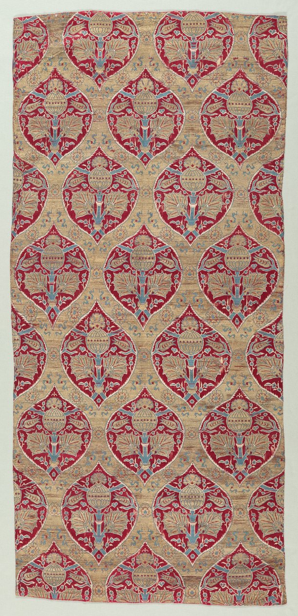 Enrejado ojival con diseño horizontal, 1600-1650 de Unbekannt