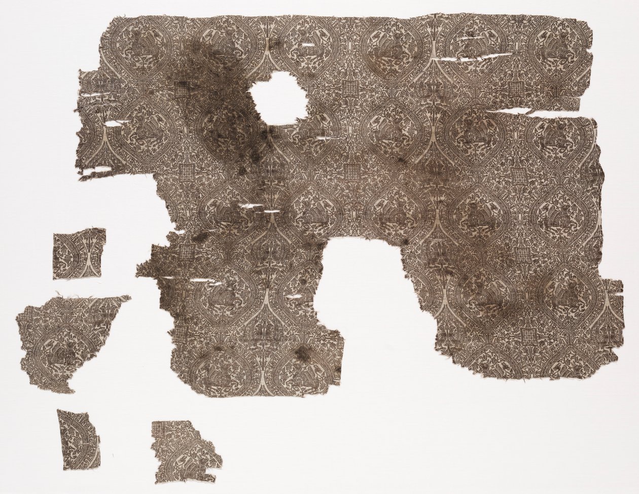 Ojivas con cuadrúpedos alados y pavos reales, 1526-1955 de Unbekannt