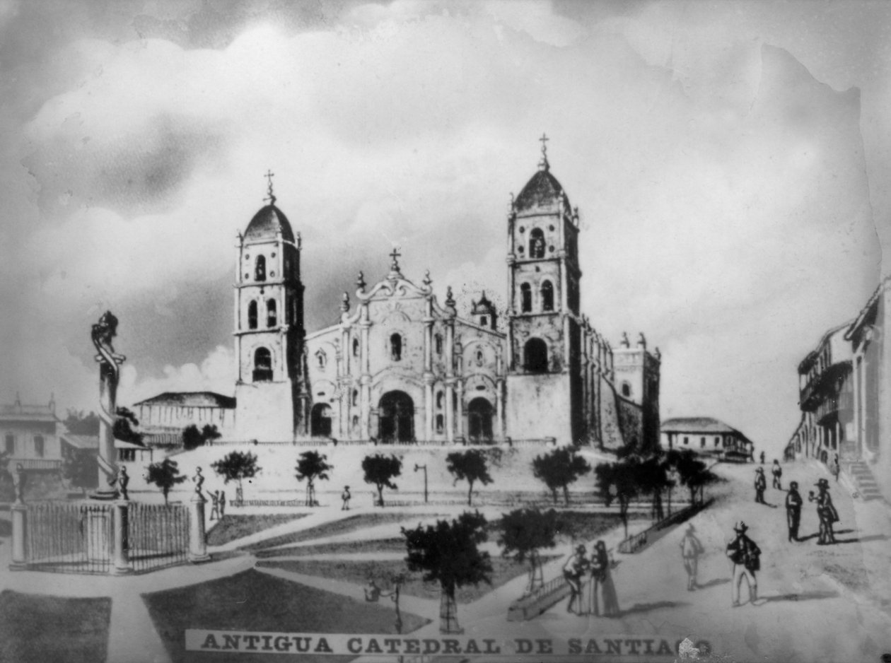 Catedral Vieja de Santiago de Cuba, 1523, años 1920 de Unbekannt